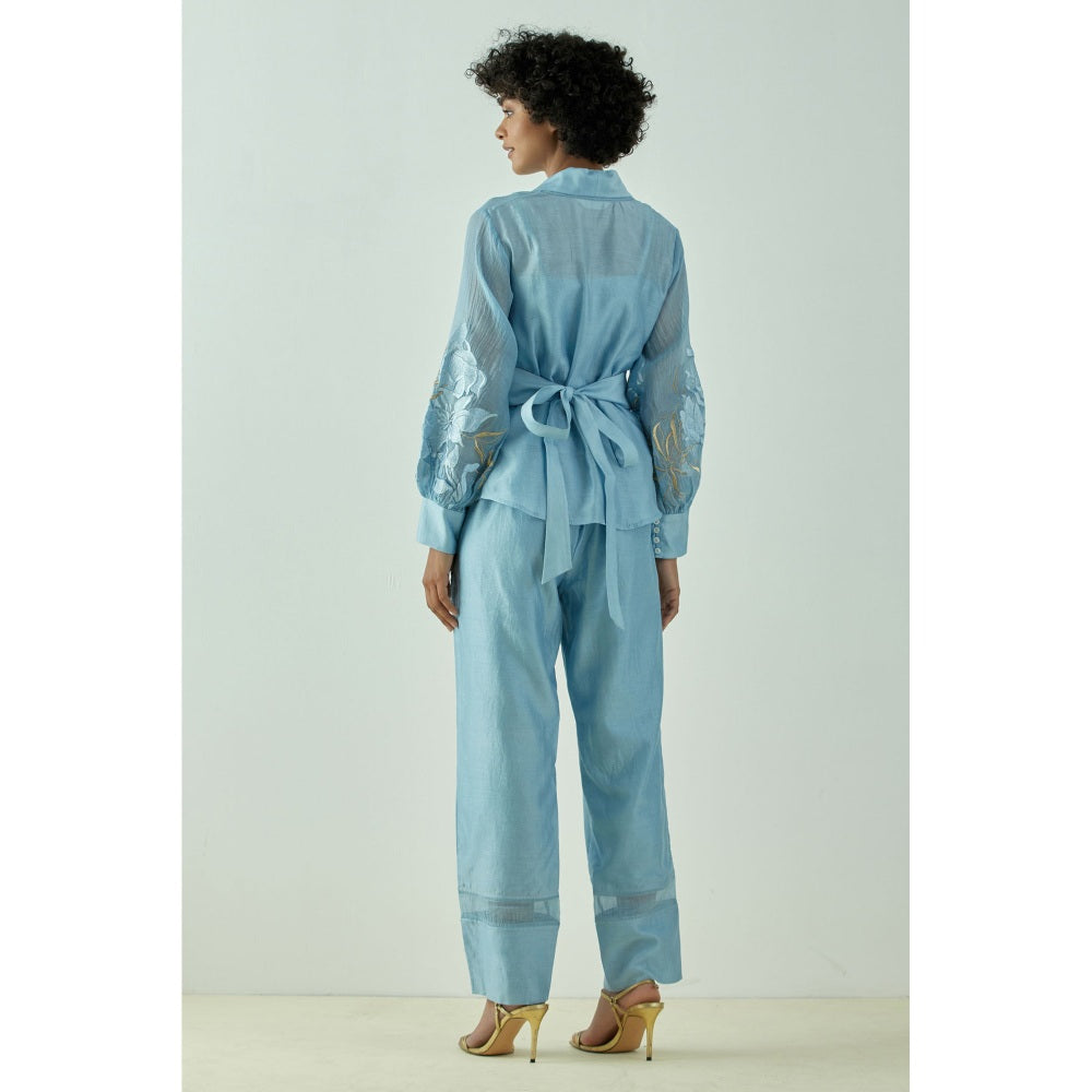MADDER MUCH Grace Pacific Blue Co-Ord - Blue (Set of 3)