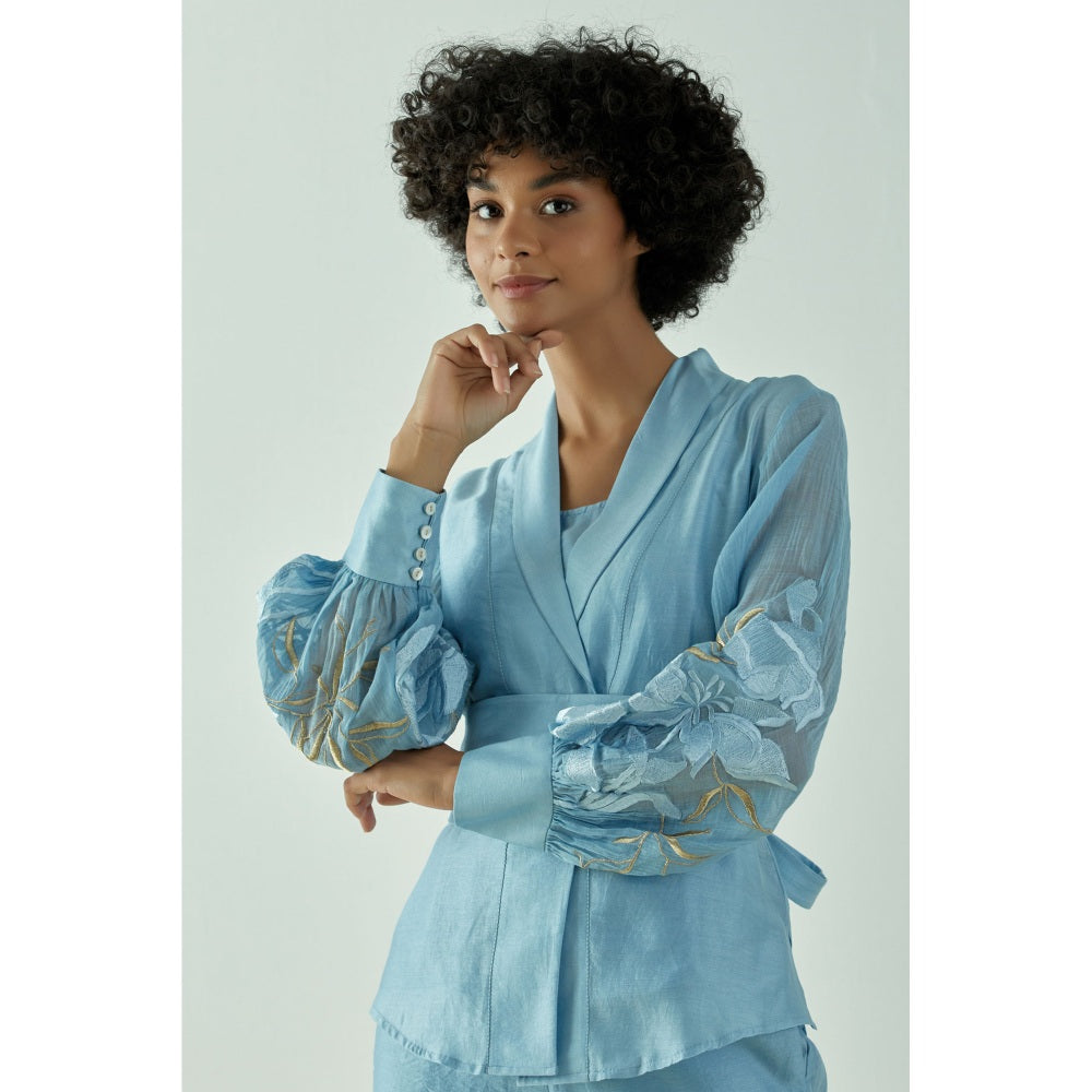 MADDER MUCH Grace Pacific Blue Co-Ord - Blue (Set of 3)