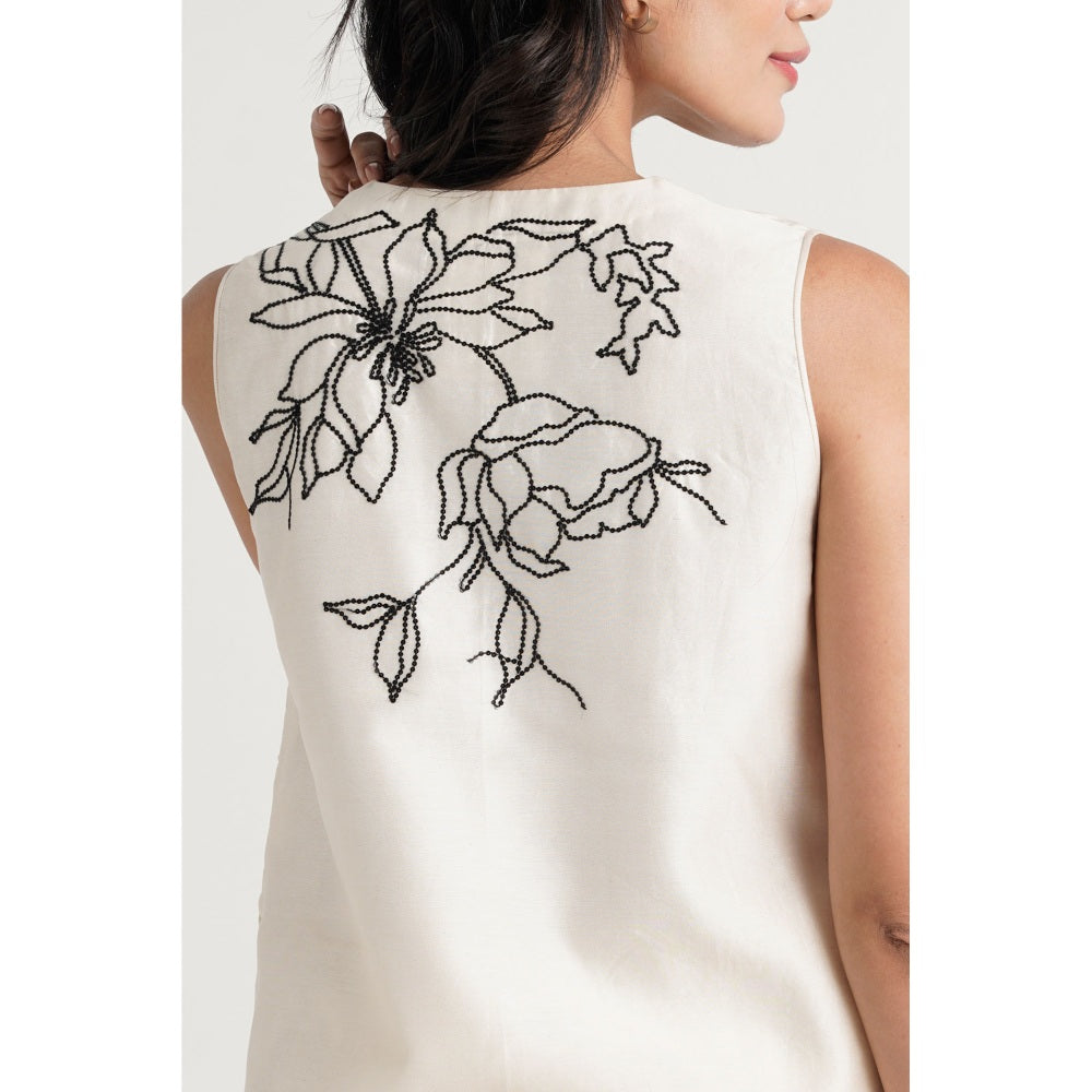 MADDER MUCH Irwin Co-Ord - Ivory (Set of 2)