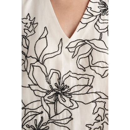 MADDER MUCH Irwin Co-Ord - Ivory (Set of 2)