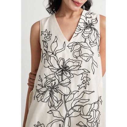 MADDER MUCH Irwin Co-Ord - Ivory (Set of 2)