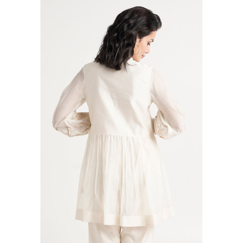 MADDER MUCH Ivory Abe Co-Ord - Ivory (Set of 2)
