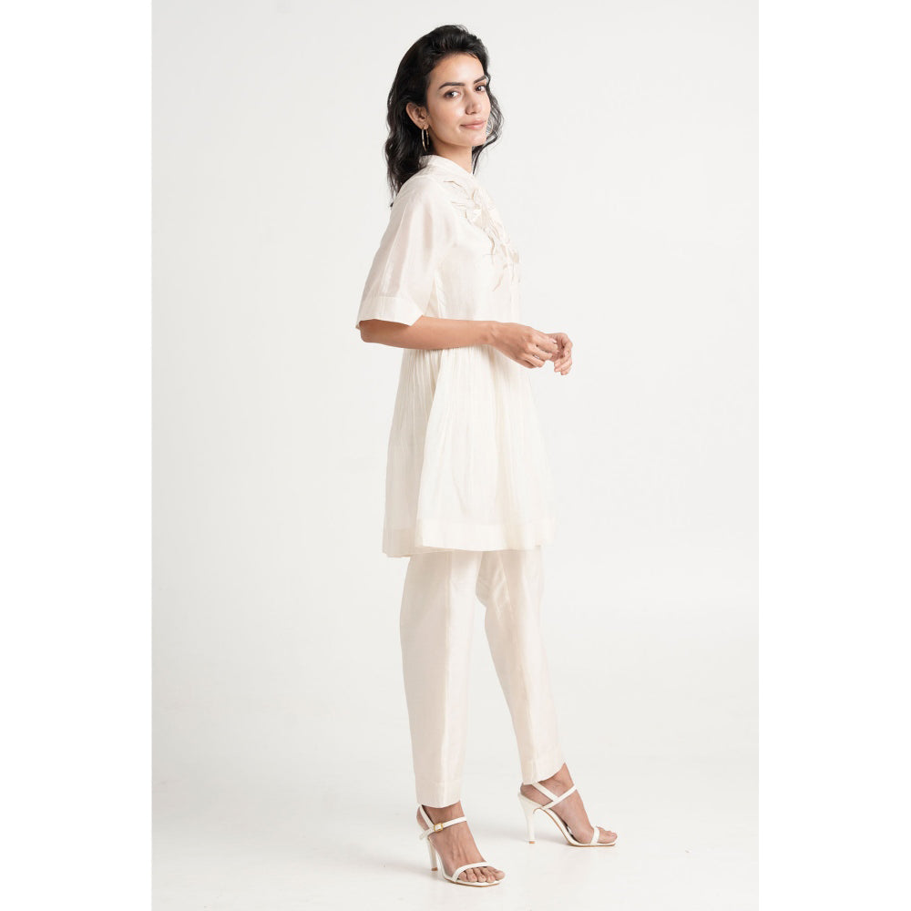 MADDER MUCH Ivory Abe 2.0 Co-Ord - Ivory (Set of 2)