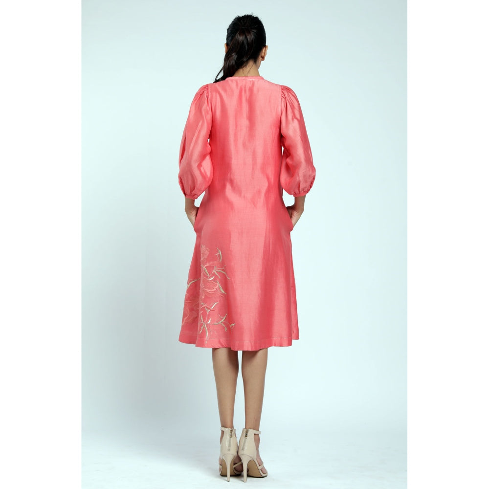 MADDER MUCH Lara Midi Dress - Rust