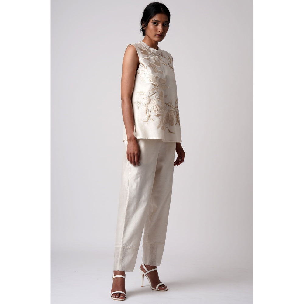 MADDER MUCH Luna Co-Ord - White (Set of 2)