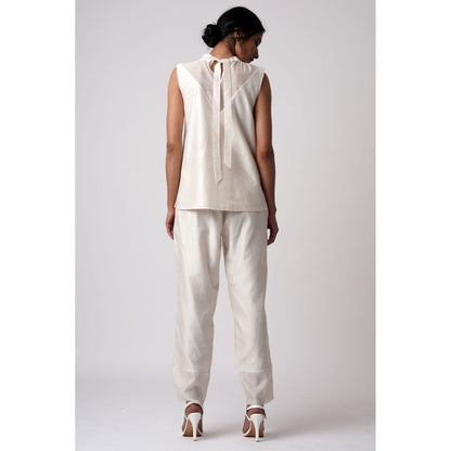 MADDER MUCH Luna Co-Ord - White (Set of 2)