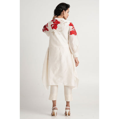 MADDER MUCH Mars Co-Ord - White (Set of 2)