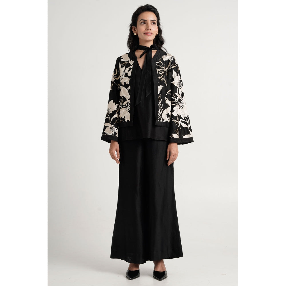 MADDER MUCH Milan Co-Ord - Black (Set of 3)