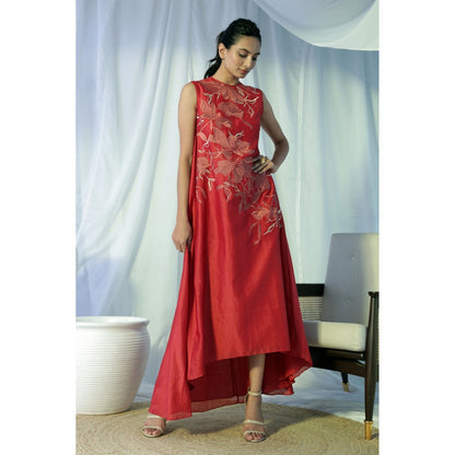 MADDER MUCH Nori Maxi Dress - Red