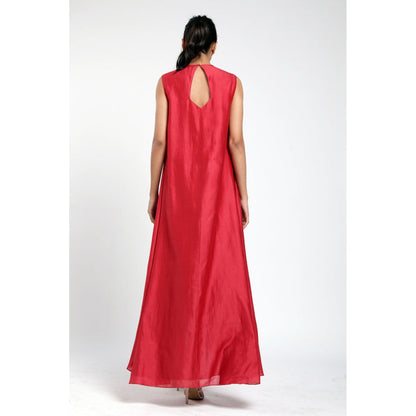 MADDER MUCH Nori Maxi Dress - Red