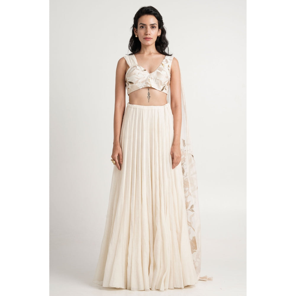 MADDER MUCH Opal Co-Ord - Ivory (Set of 2)