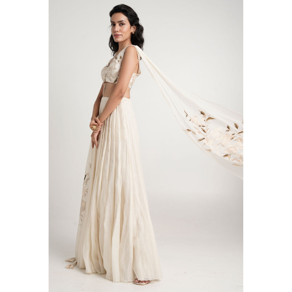 MADDER MUCH Opal Co-Ord - Ivory (Set of 2)