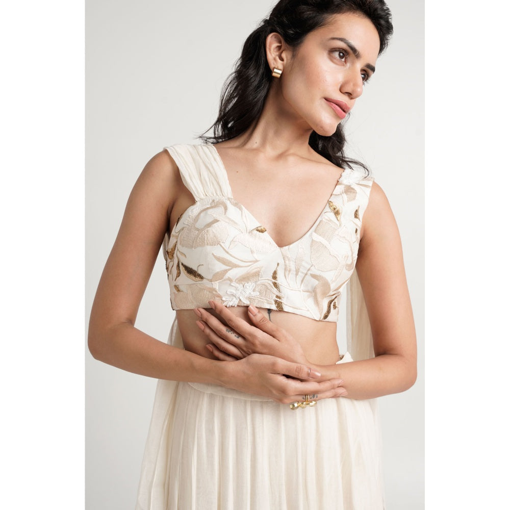 MADDER MUCH Opal Co-Ord - Ivory (Set of 2)