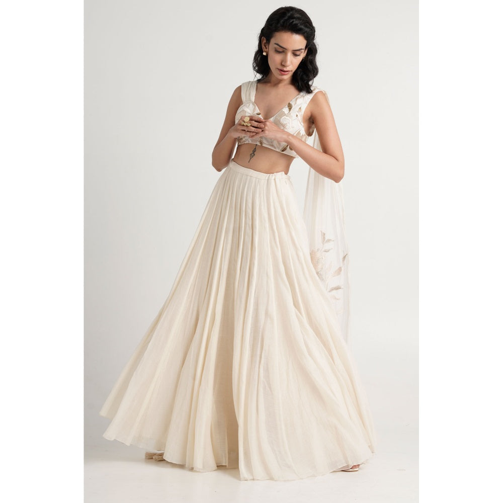 MADDER MUCH Opal Co-Ord - Ivory (Set of 2)