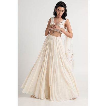 MADDER MUCH Opal Co-Ord - Ivory (Set of 2)