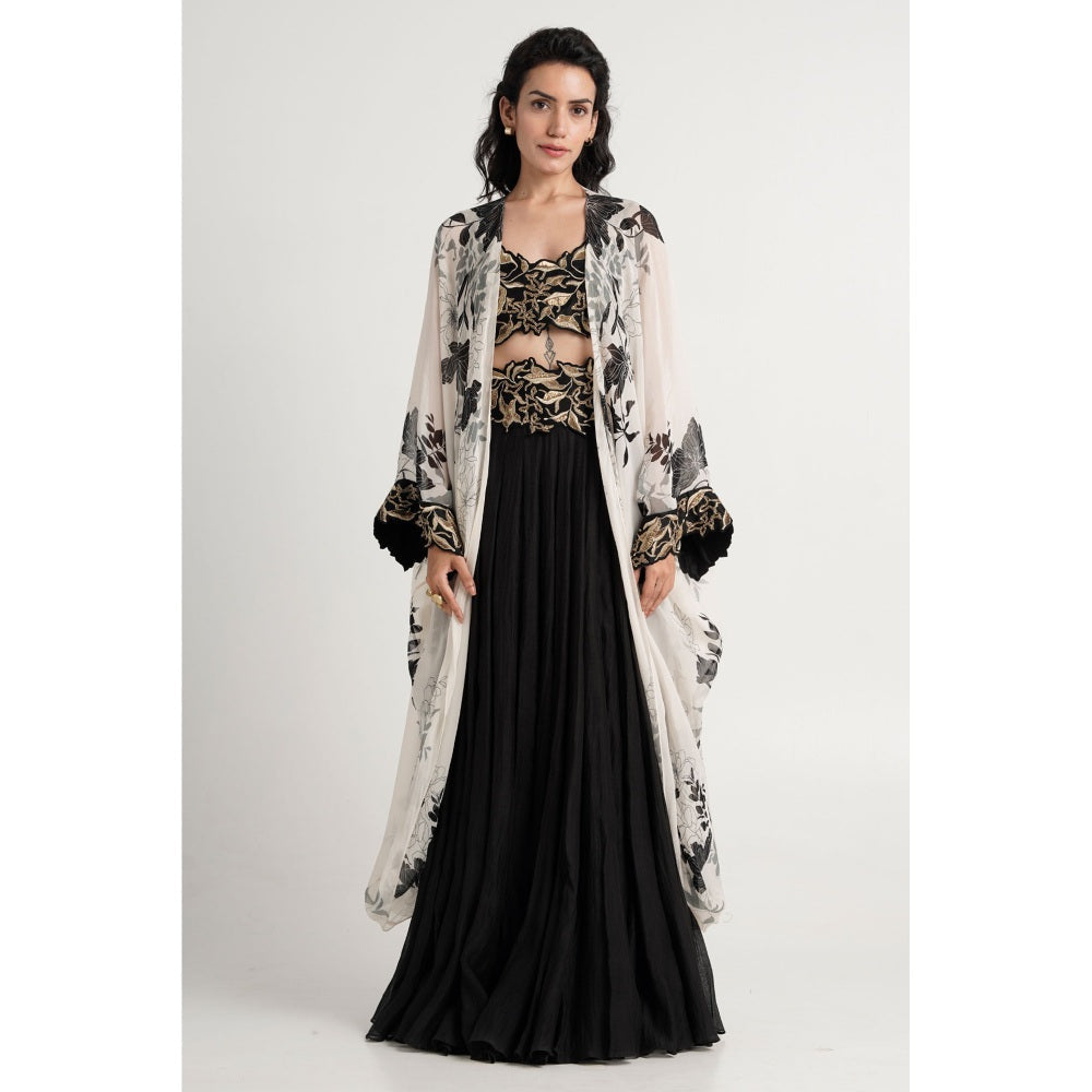 MADDER MUCH Ruhee Co-Ord - Black (Set of 3)