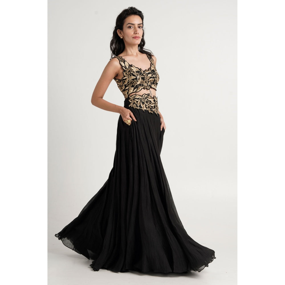 MADDER MUCH Ruhee Co-Ord - Black (Set of 3)