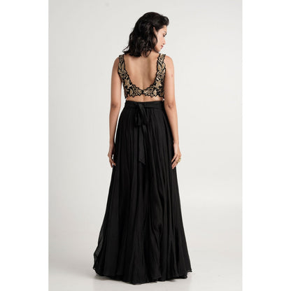 MADDER MUCH Ruhee Co-Ord - Black (Set of 3)