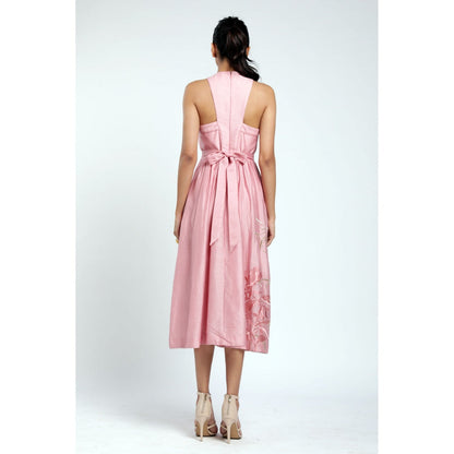 MADDER MUCH Sofia Midi Dress - Pink