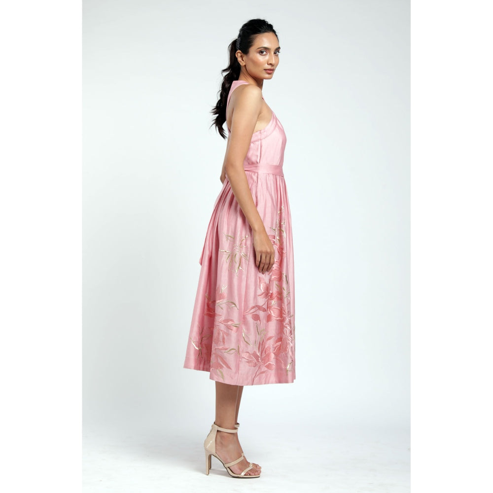 MADDER MUCH Sofia Midi Dress - Pink