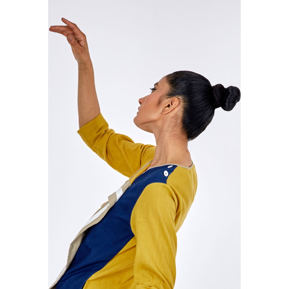 MADDER MUCH Tamara Co-Ord - Mustard (Set of 2)