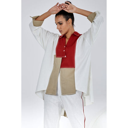 MADDER MUCH Taya Co-Ord - White (Set of 2)