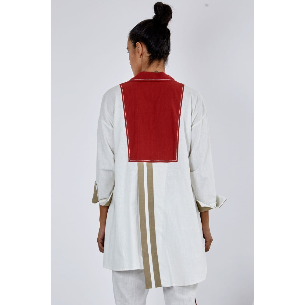 MADDER MUCH Taya Co-Ord - White (Set of 2)