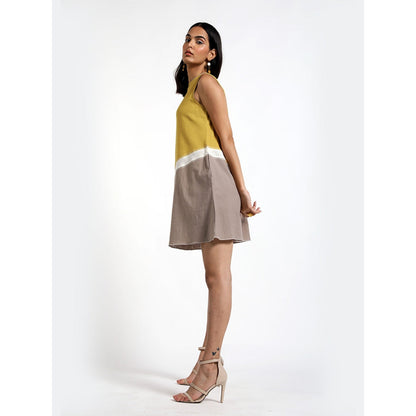 MADDER MUCH Tia Mini Dress - Yellow