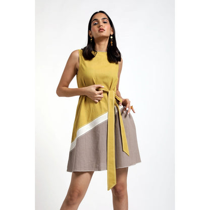 MADDER MUCH Tia Mini Dress - Yellow