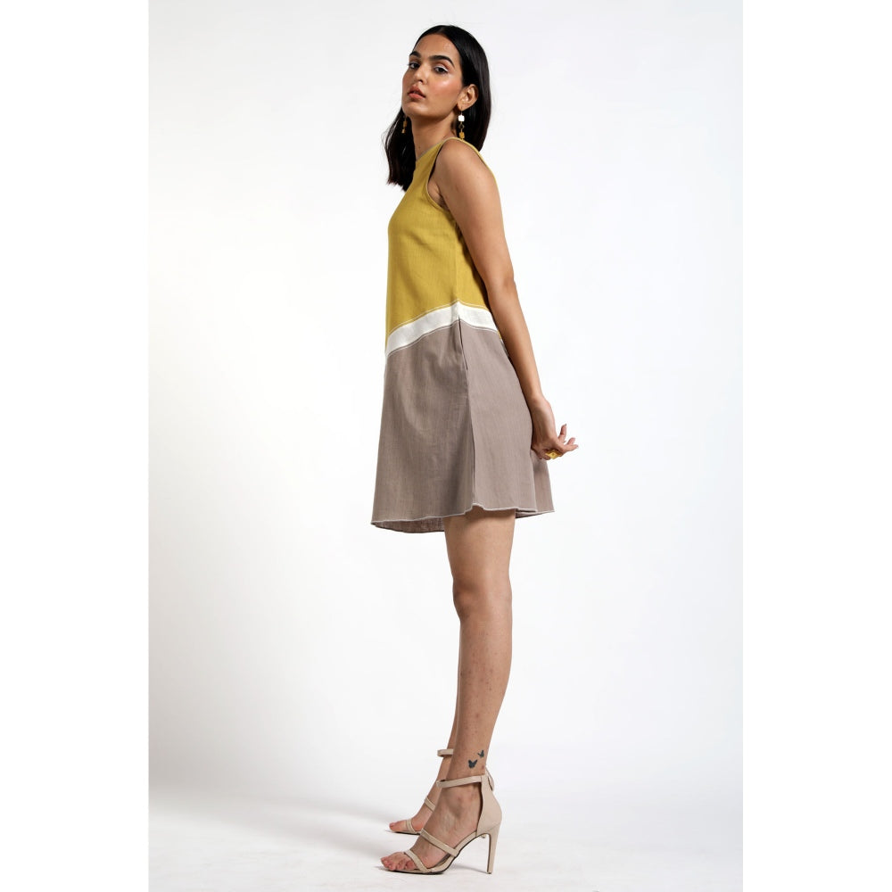 MADDER MUCH Tia Mini Dress - Yellow