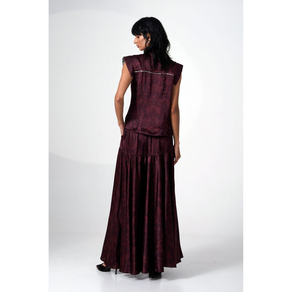 MADDER MUCH Brunei Waltzing Printed Skirt Set (Set of 2)