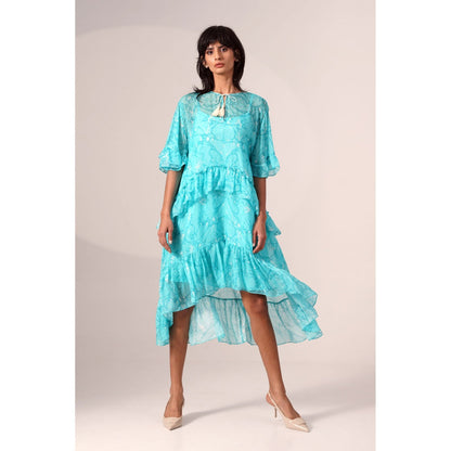 MADDER MUCH Celine Invert Frill Dress and Slip (Set of 2)