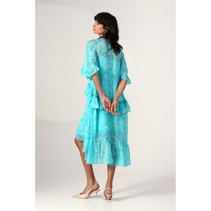 MADDER MUCH Celine Invert Frill Dress and Slip (Set of 2)