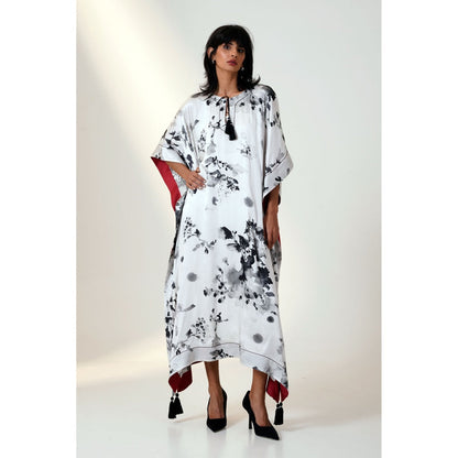 MADDER MUCH Rustaq Flowy Kaftan Style Dress and Slip (Set of 2)