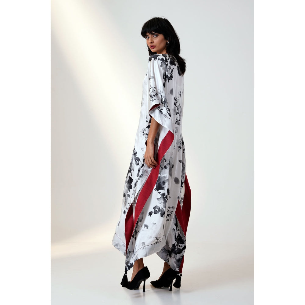 MADDER MUCH Rustaq Flowy Kaftan Style Dress and Slip (Set of 2)