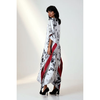 MADDER MUCH Rustaq Flowy Kaftan Style Dress and Slip (Set of 2)