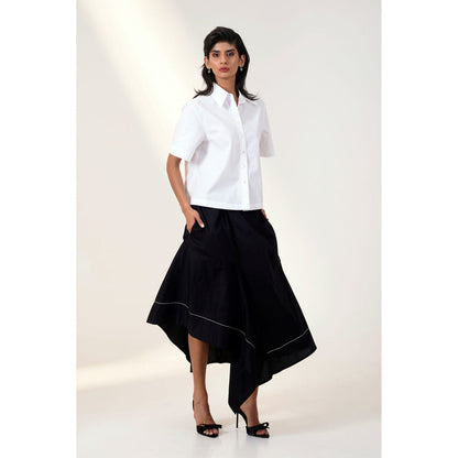 MADDER MUCH Spade Shirt with Trapeze Skirt (Set of 2)