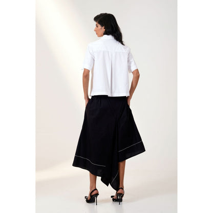 MADDER MUCH Spade Shirt with Trapeze Skirt (Set of 2)