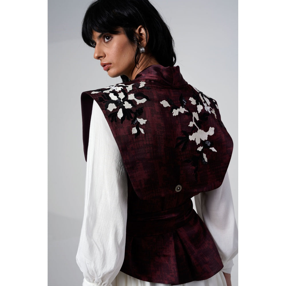 MADDER MUCH Norman Safari Blazer with Belt (Set of 2)