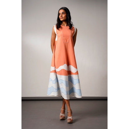 MADDER MUCH Piper Windflower Midi Dress