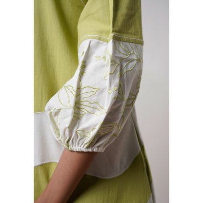 MADDER MUCH Hope Olive Bloom Short Dress