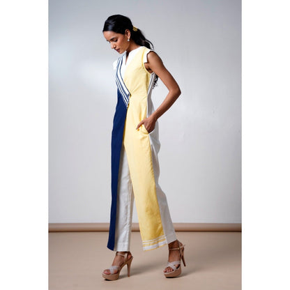 MADDER MUCH Amoy Moonstone Denim Jumpsuit