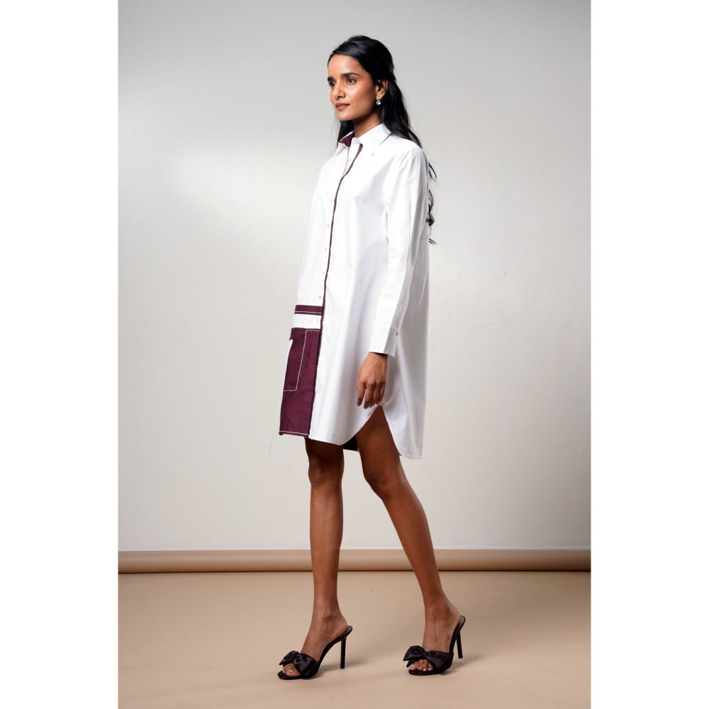 MADDER MUCH Nina Snow and Slush Short Dress