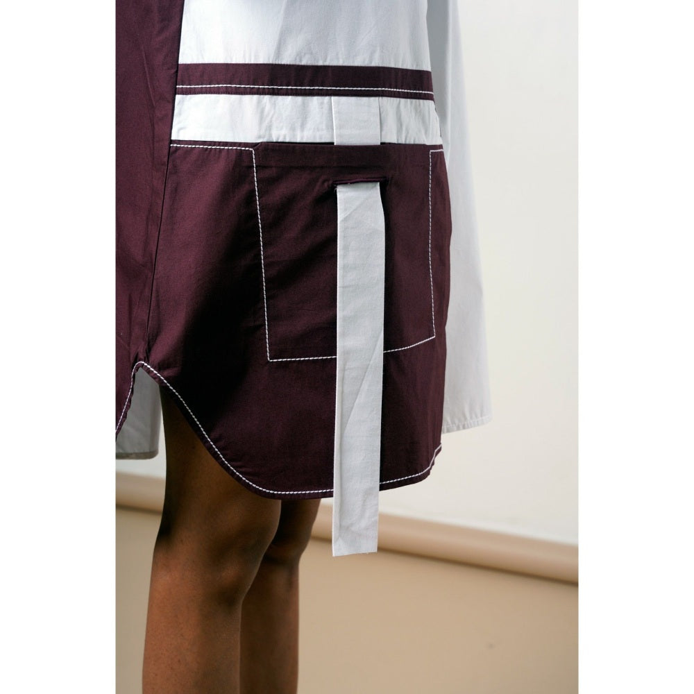 MADDER MUCH Nina Snow and Slush Short Dress