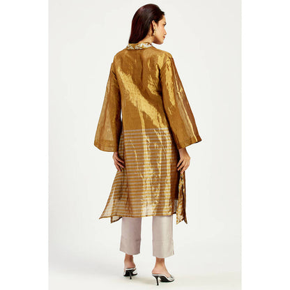 MADDER MUCH Nambia - Golden Sun Elegant Tunic + Pant Set