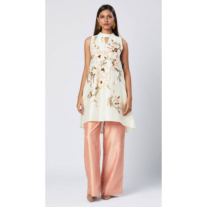 MADDER MUCH Leena - Pastel Sleeveless Tunic And Pants + Stole