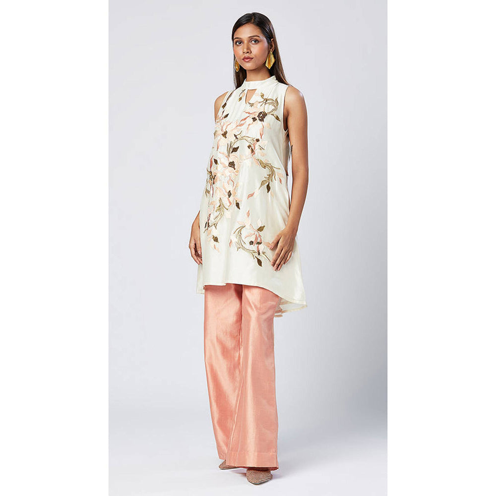MADDER MUCH Leena - Pastel Sleeveless Tunic And Pants + Stole
