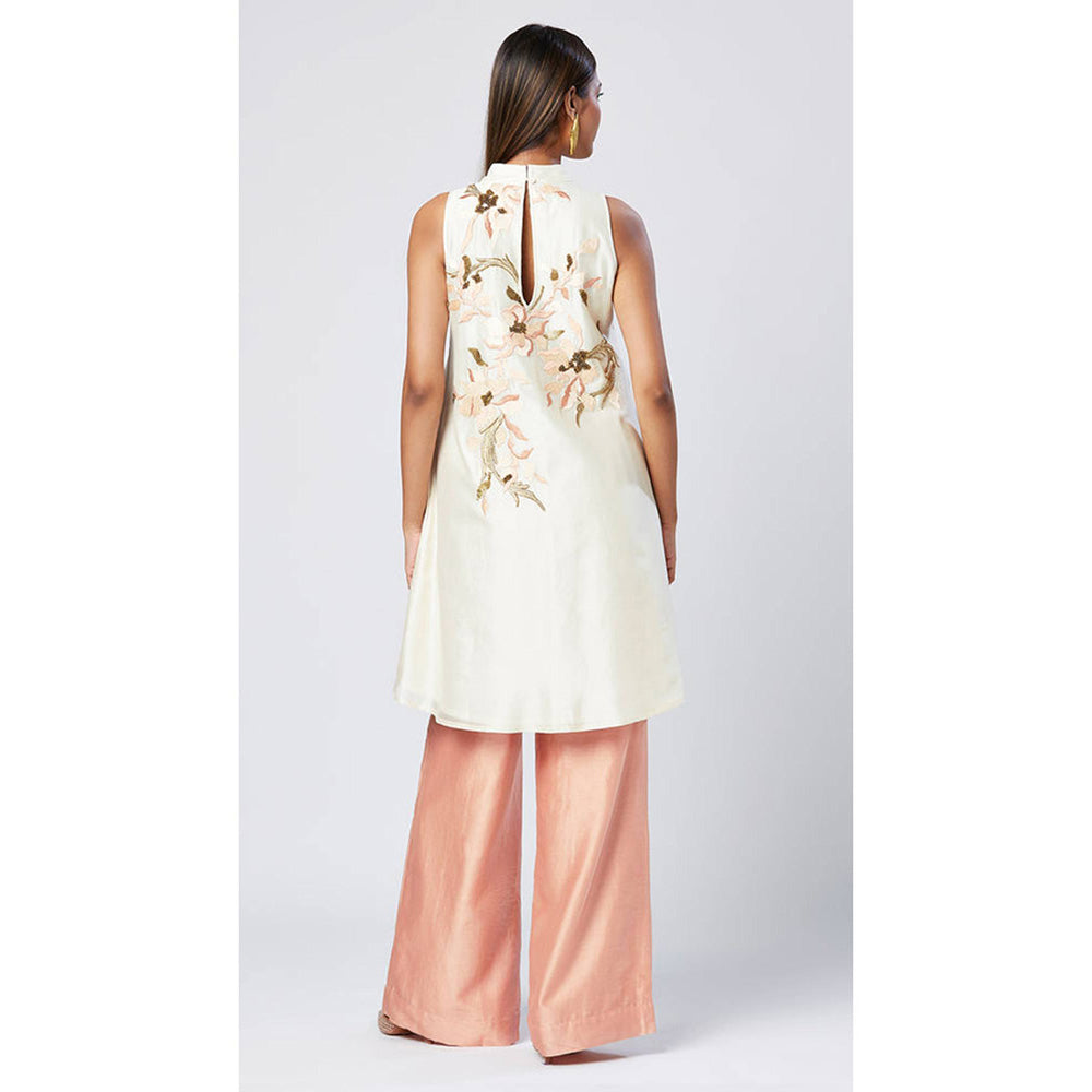 MADDER MUCH Leena - Pastel Sleeveless Tunic And Pants + Stole