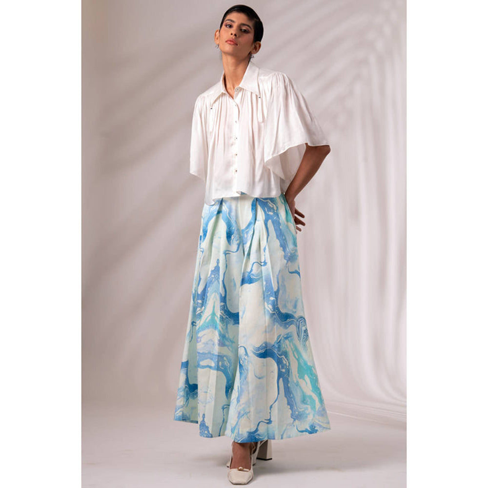 MADDER MUCH Joey - Admiral Top + Pleated Culottes