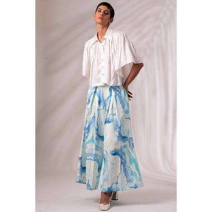 MADDER MUCH Joey - Admiral Top + Pleated Culottes